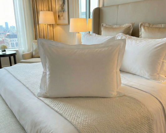Louise Örngott – Timeless luxury with copper-colored details